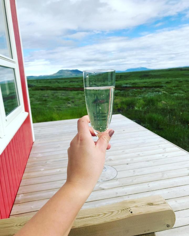 Blue View Cabin 1B With Private Hot Tub Reykholt  Exteriör bild