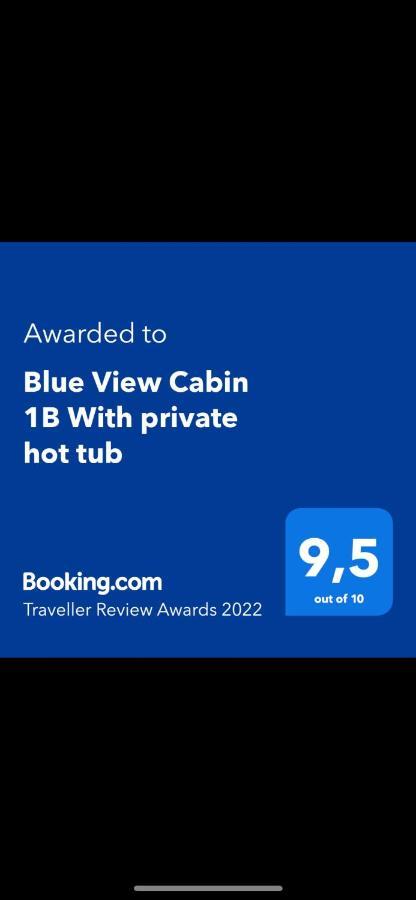 Blue View Cabin 1B With Private Hot Tub Reykholt  Exteriör bild