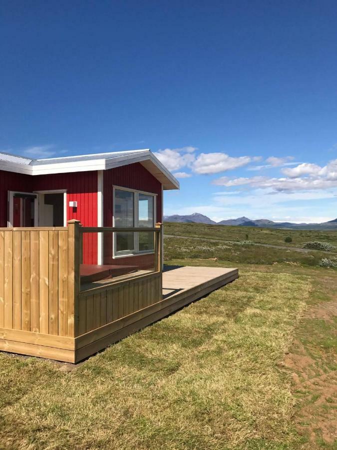 Blue View Cabin 1B With Private Hot Tub Reykholt  Exteriör bild